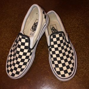 Checkered Vans